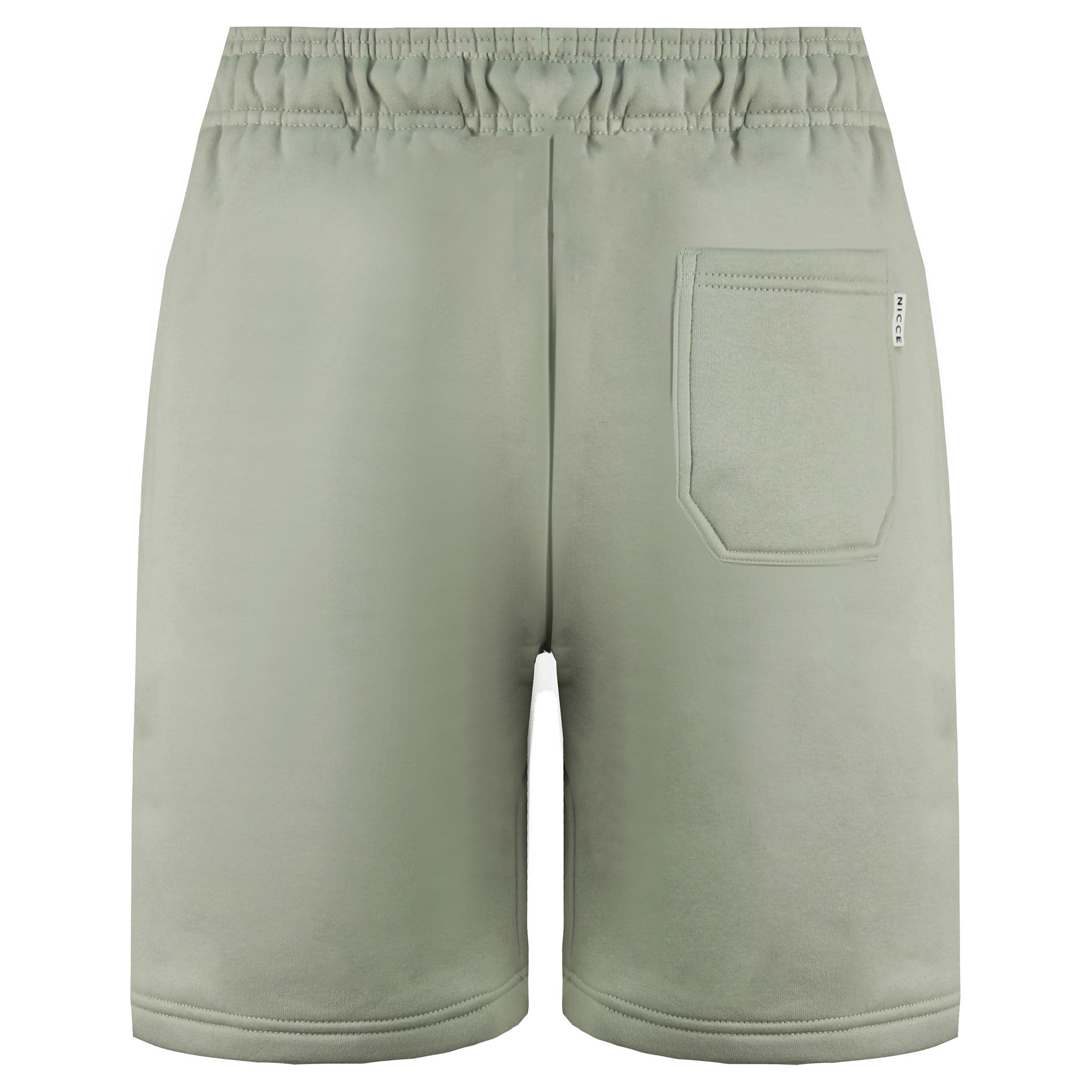 Nicce Logo Mens Grey Shorts