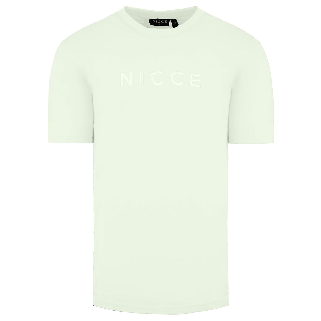 Nicce Mercury Mens Cream T-Shirt