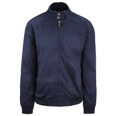 Ben Sherman Harrington Mens Navy Bomber Jacket