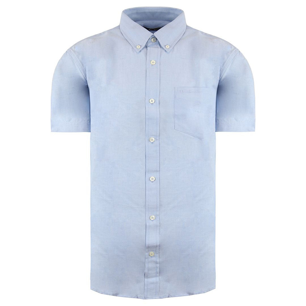 Ben Sherman Oxford Mens Light Blue Shirt