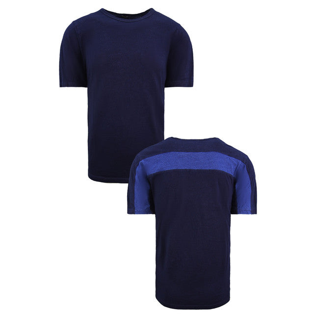 Denham Plain Mens Navy T-Shirt