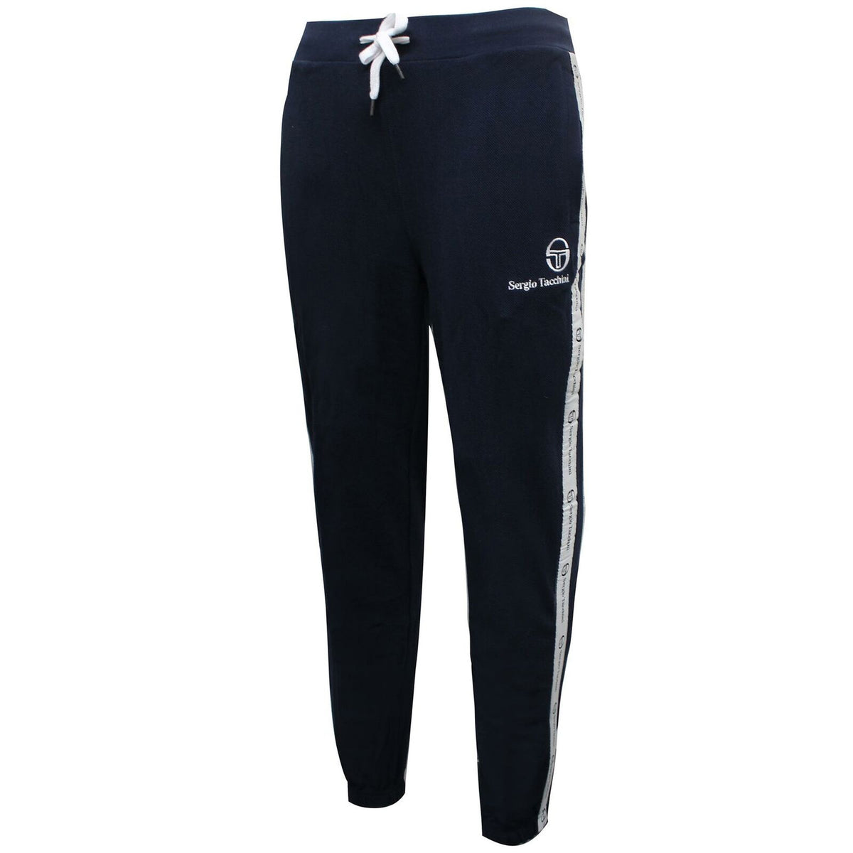 Sergio Tacchini Logo Mens Navy Track Pants