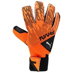 Puma Future Grip 5.0 SGC Mens Black/Orange Goalkeeper Gloves