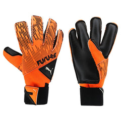 Puma Future Grip 5.0 SGC Mens Black/Orange Goalkeeper Gloves