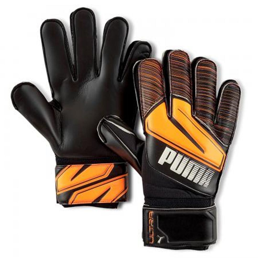 Puma Ultra Protect 2 RC Black/Orange Mens Goalkeeper Gloves