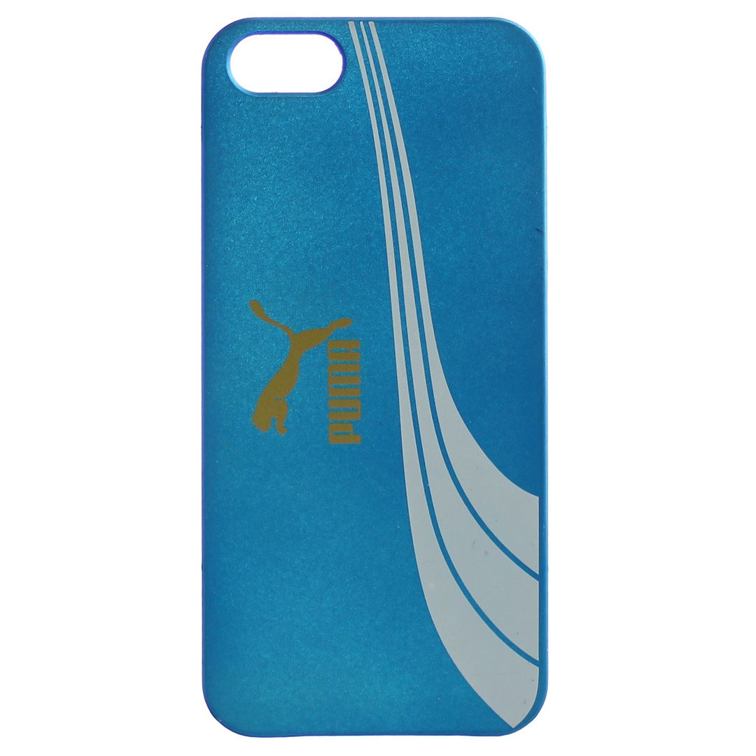 Puma Bytes Blue White iPhone 5 Hard Phone Case