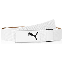 Puma All In One Cut To Length Mens White Belt