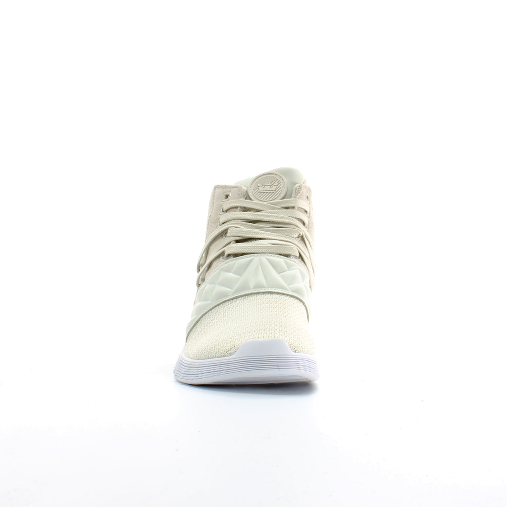 Supra Jagati Mens White Lace Up Trainers