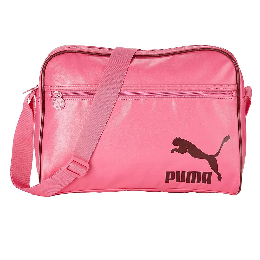 Puma Adjustable Straps Womens Pink Spirit Reporter Bag