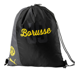 Puma Borussia Dortmund Gym Sack Sports Fanwear Gymnastics Bag