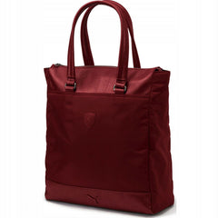 Puma Scuderia Ferrari Womens Burgundy Tote Handbag