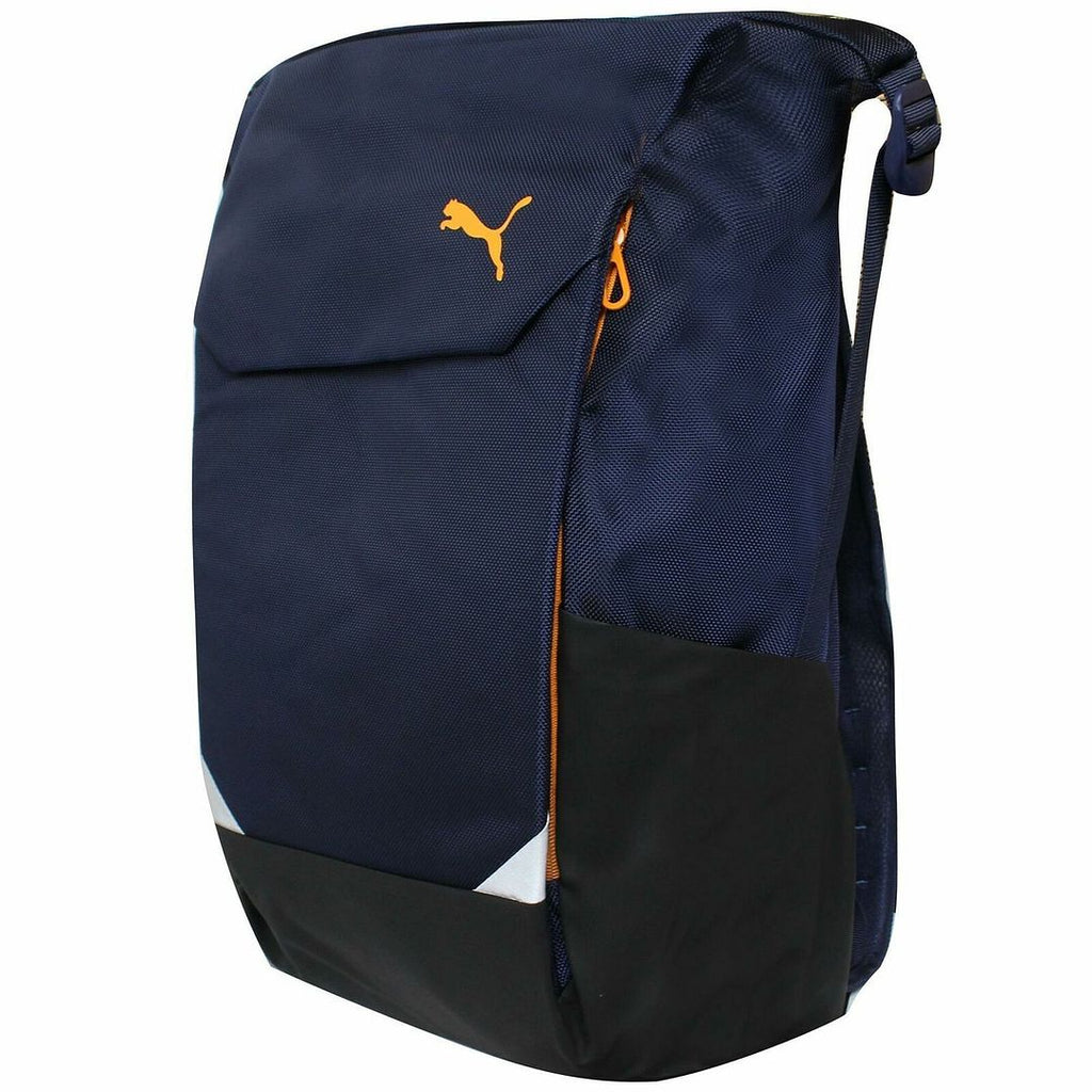 Puma Unisex Navy Logo Backpack