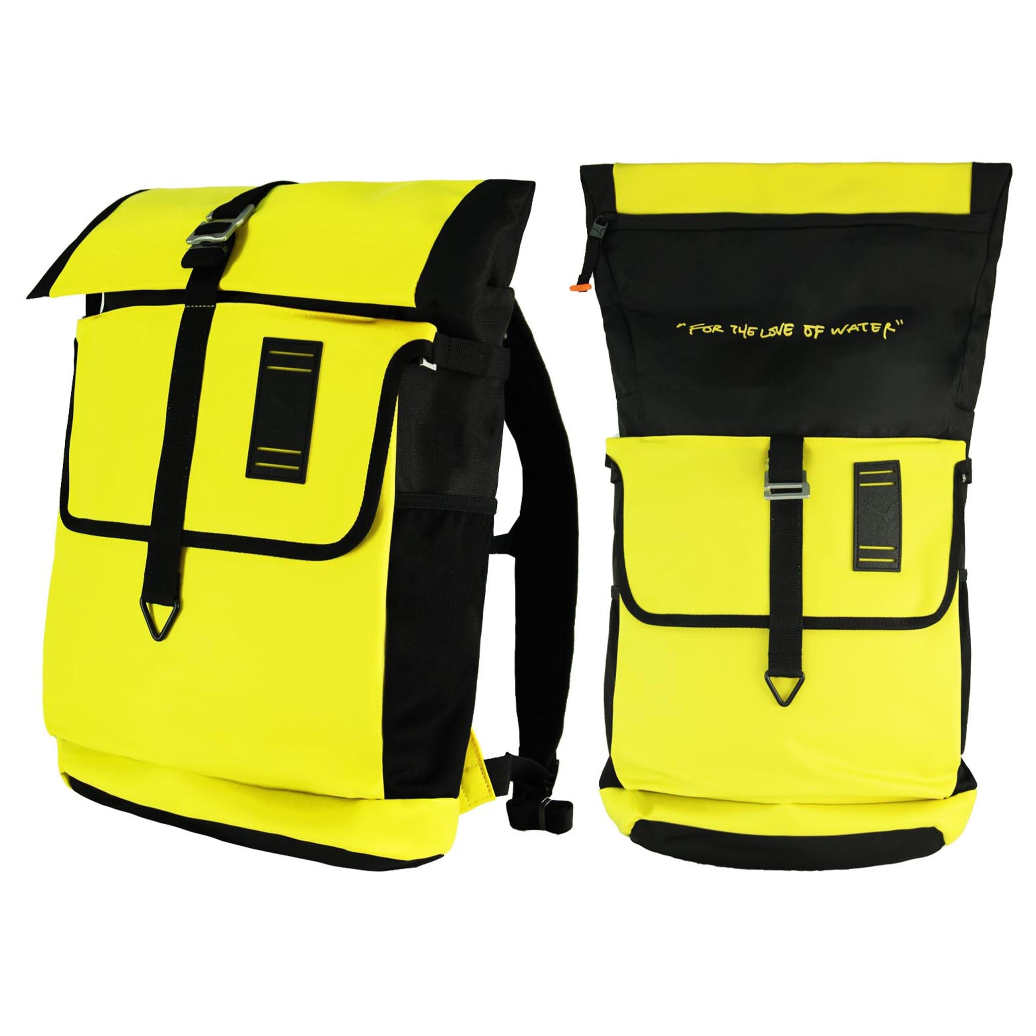 Puma x Central Saint Martin Unisex Yellow Rolltop Backpack