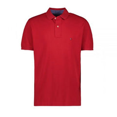 Tommy Hilfiger Regular Fit Mens Red Polo Shirt