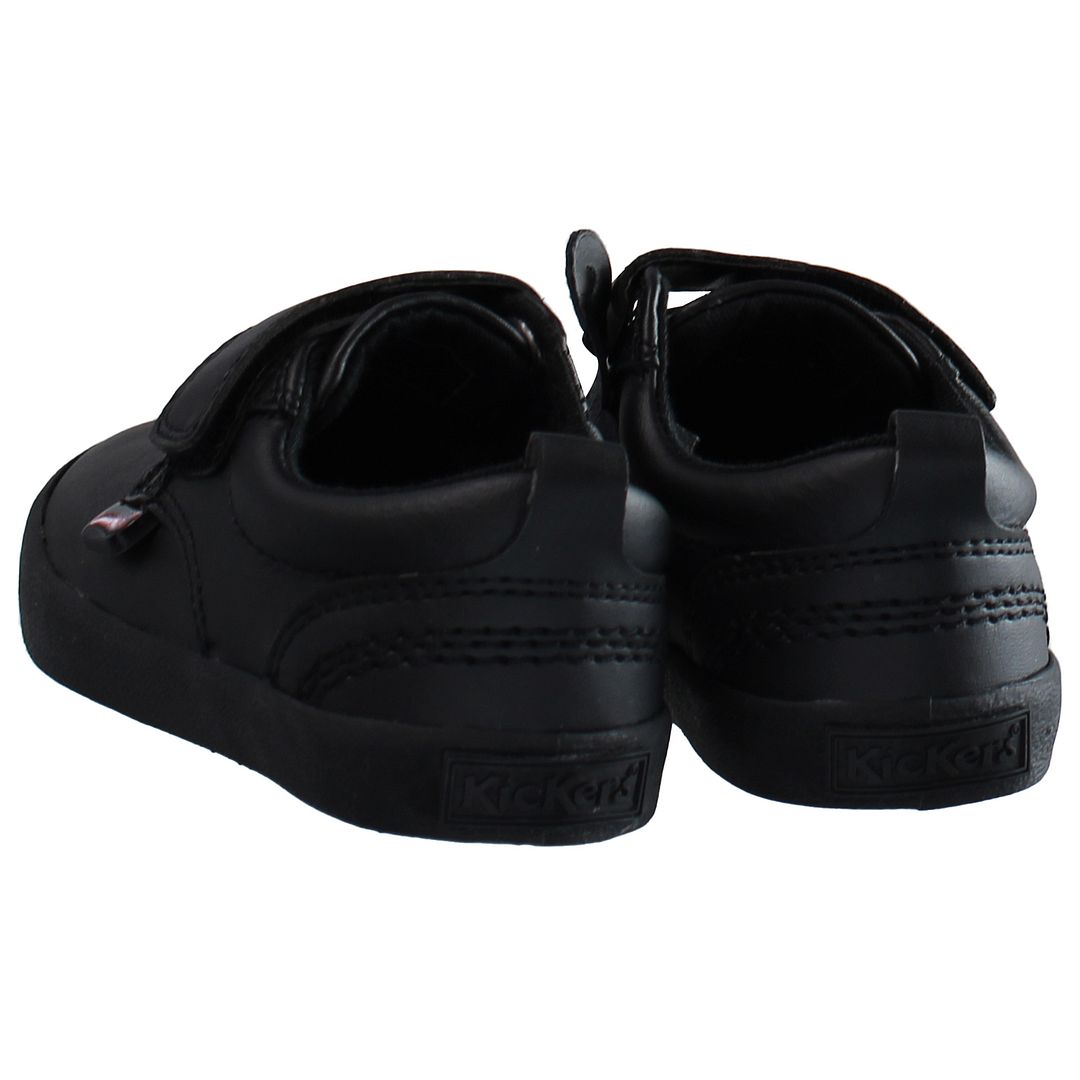 Kickers Kariko Kids Black Trainers