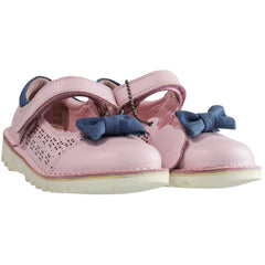 Kickers Bowtie 2 Kids Pink Shoes