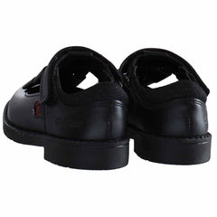 Kickers Lachly Bow Kids Black Shoes