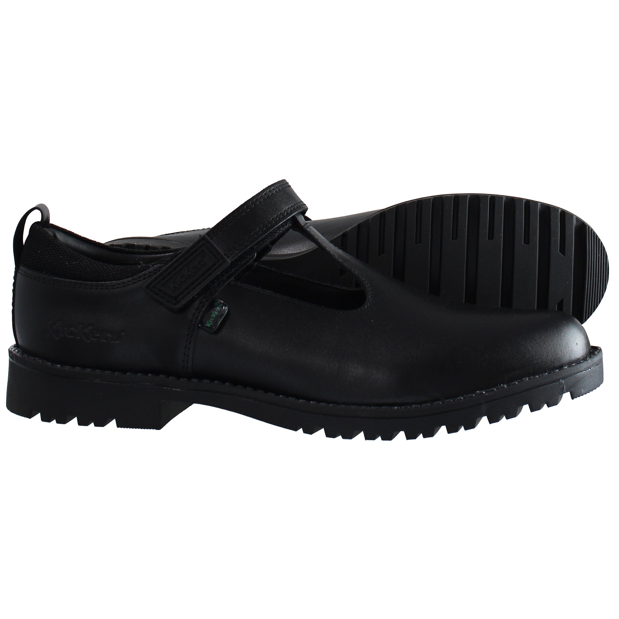 Kickers Kick Low Womens Black Shoes