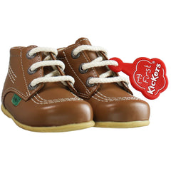 Kickers My First Kids Brown Shoes