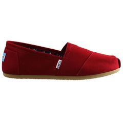 Toms Alpargatas Womens Red Plimsolls