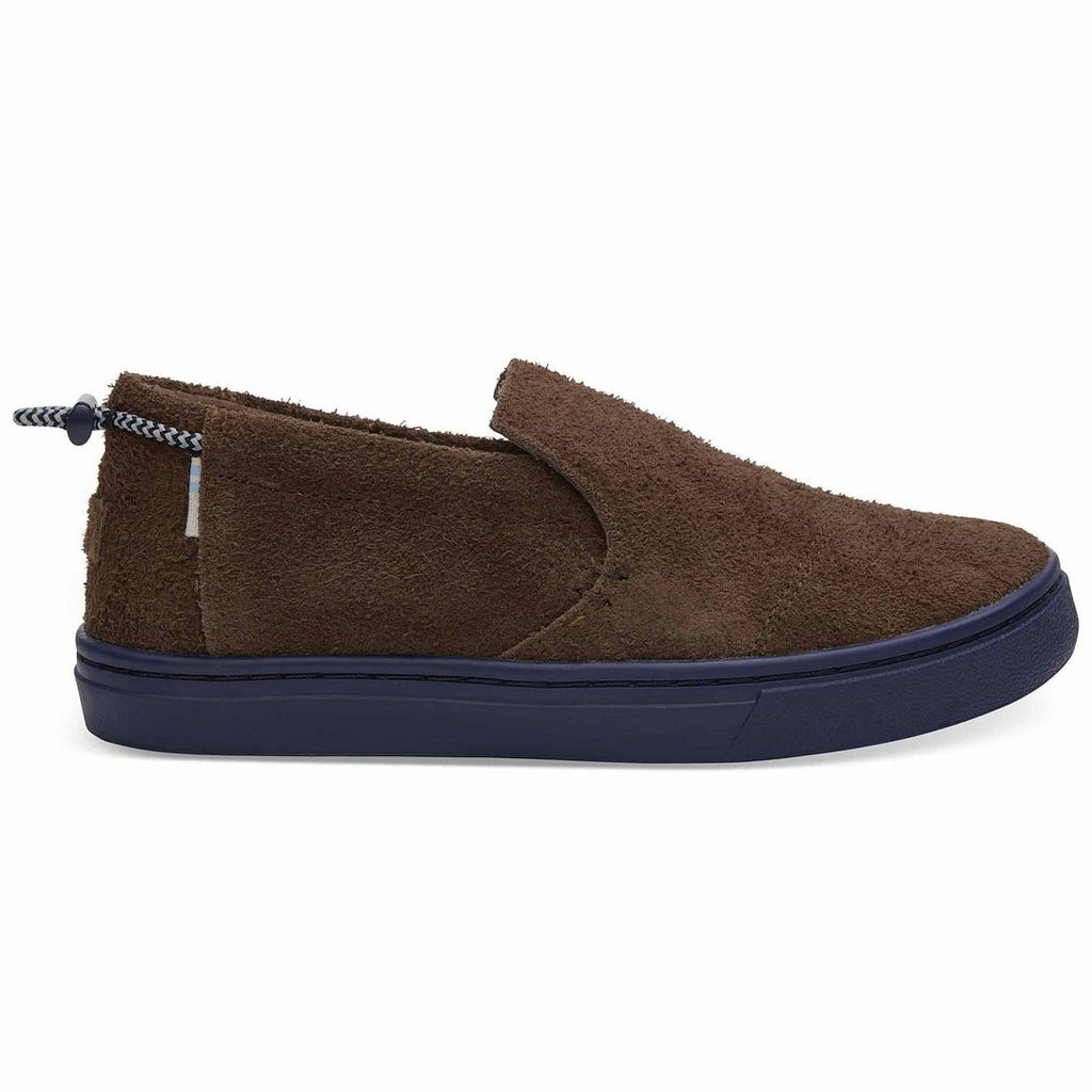 Toms Bark Shaggy Brown Kids Shoes