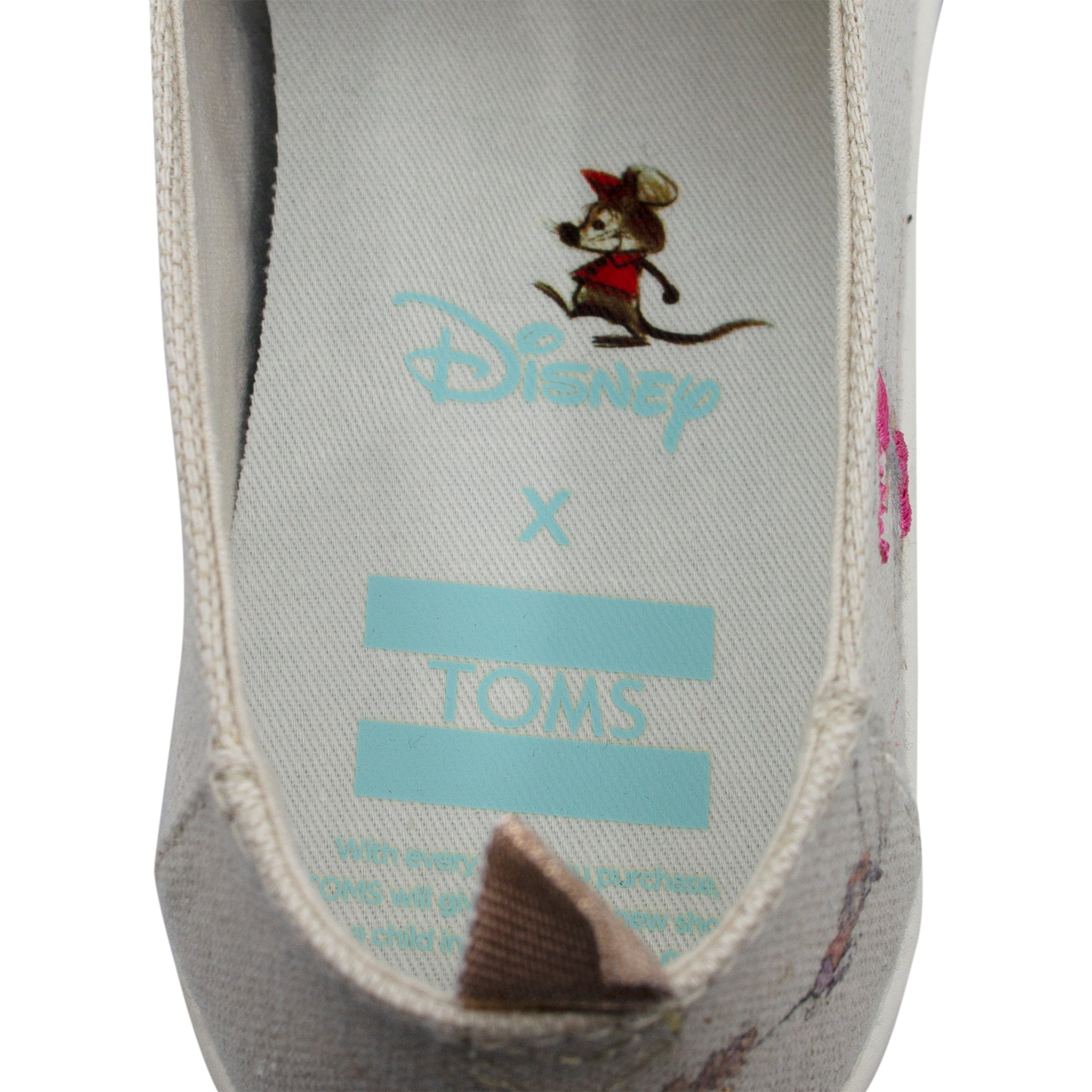 Toms x Disney Deconstructed Alpargata Gus & Jaq Womens