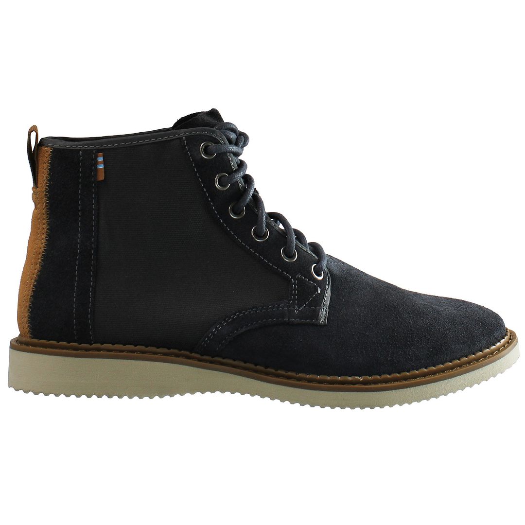 Toms Porter Blue Mens Boots