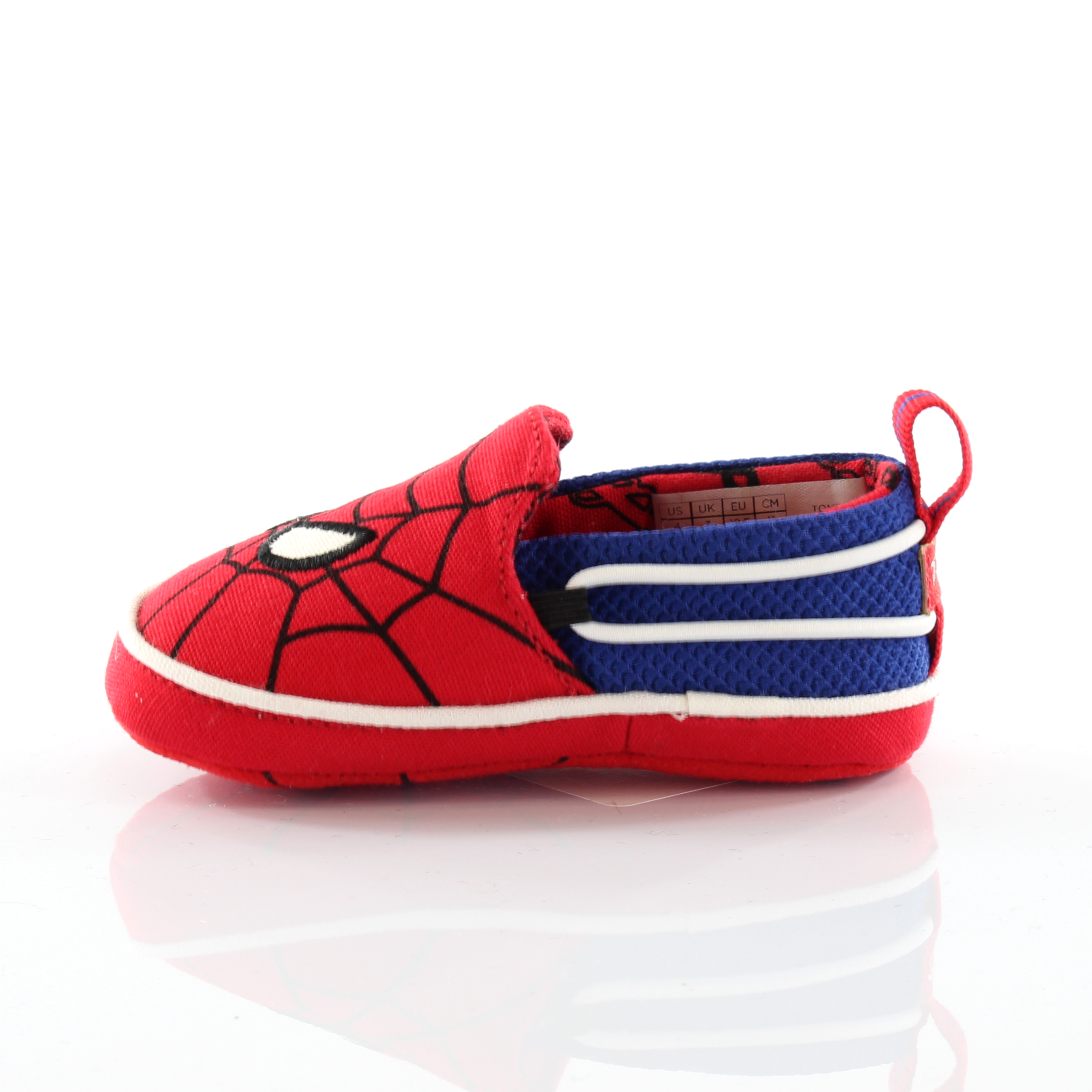 Toms x Marvel Spiderman Face Print Tiny Lima Slip On Shoes - Kids