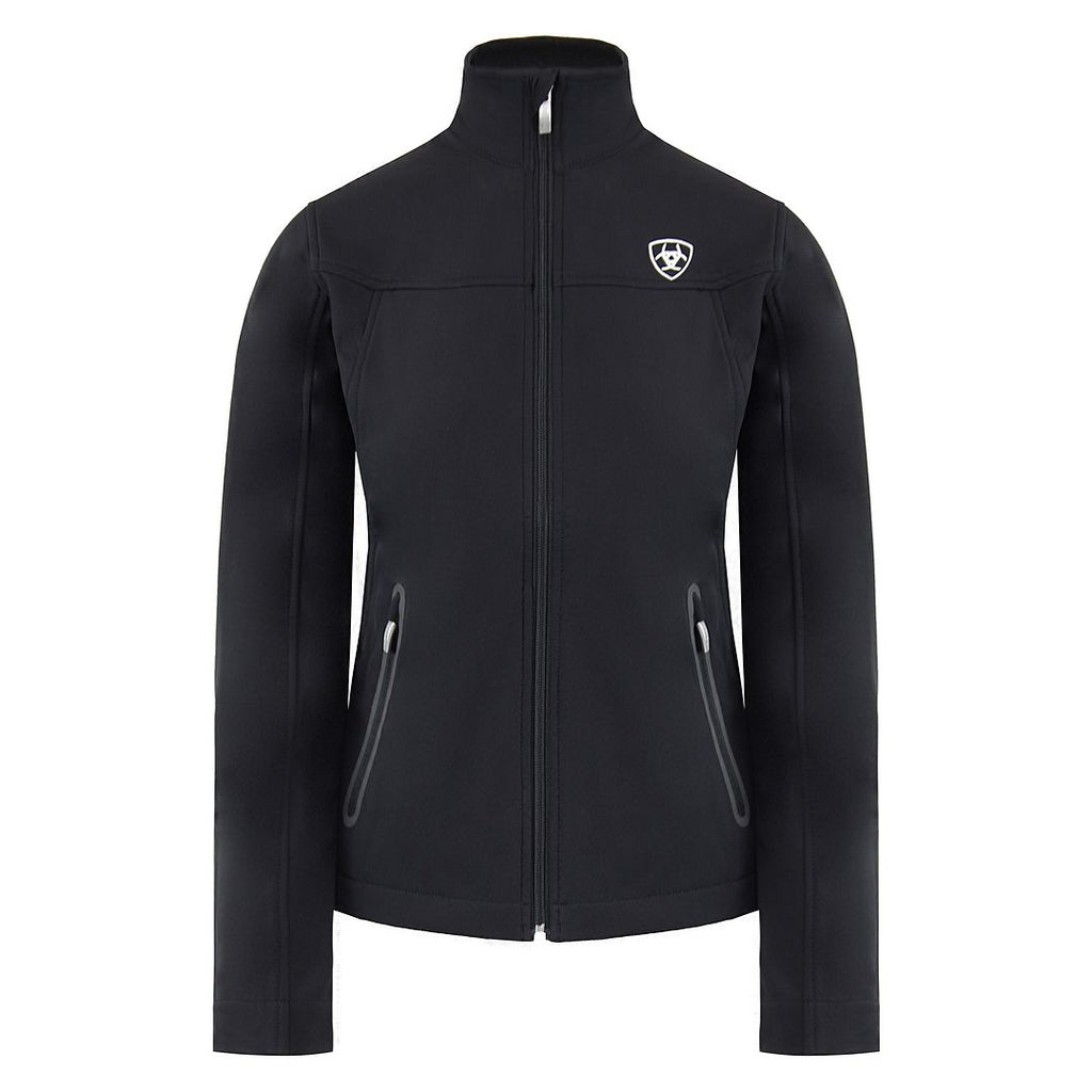 Ariat New Team Womens Black Softshell Jacket