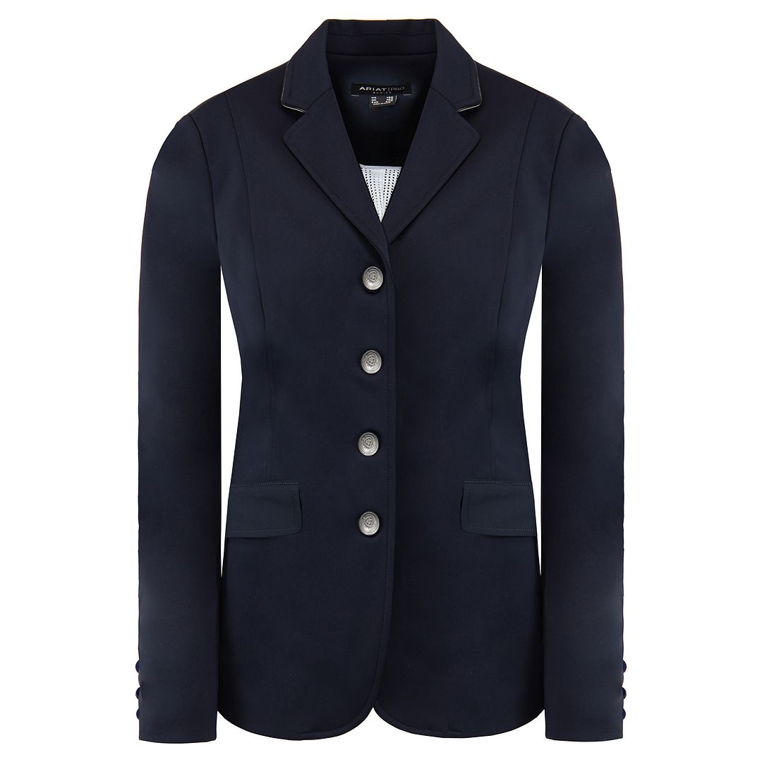 Ariat Palladium Womens Navy Blue Show Coat