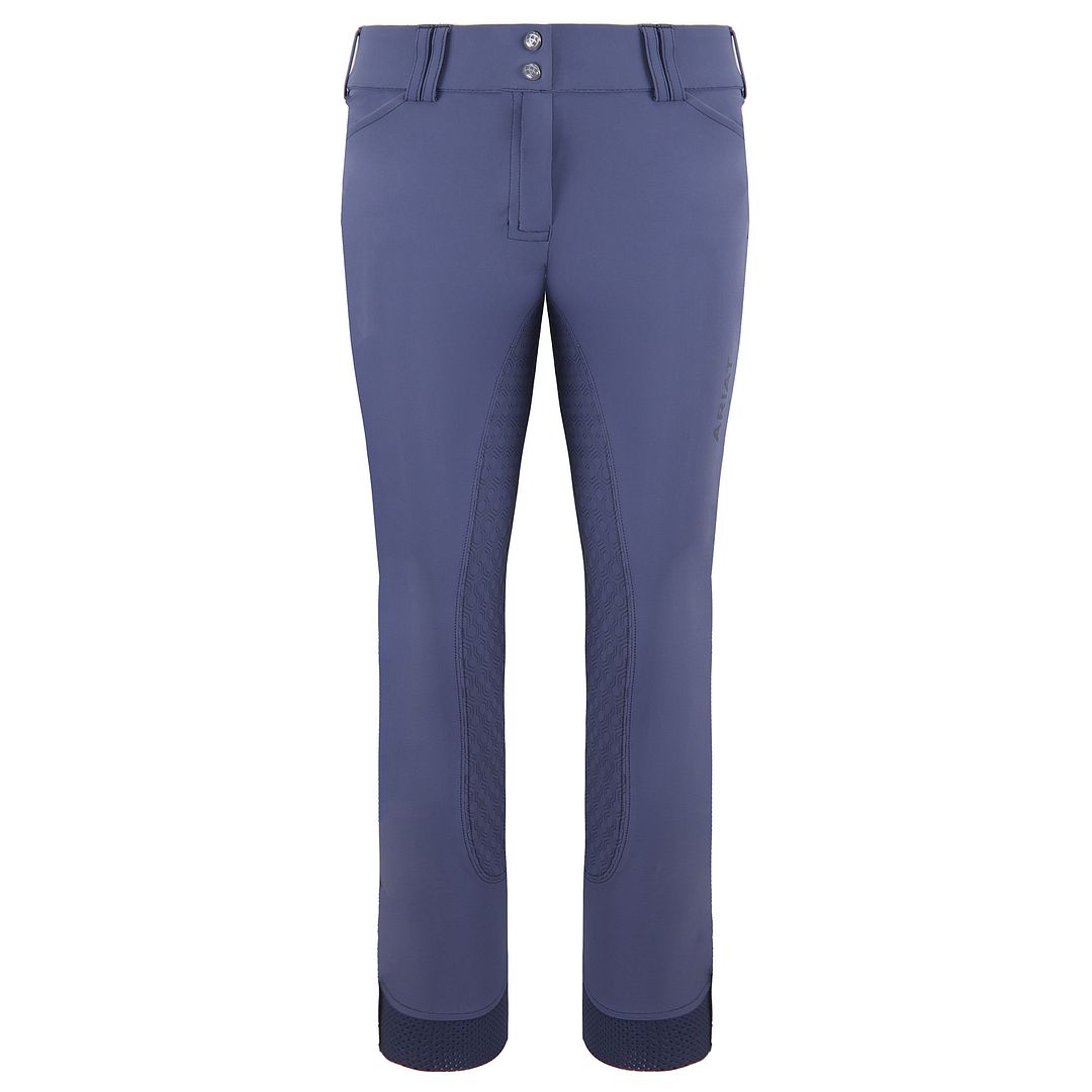 Ariat Knit Tri Factor Womens Blue Breech