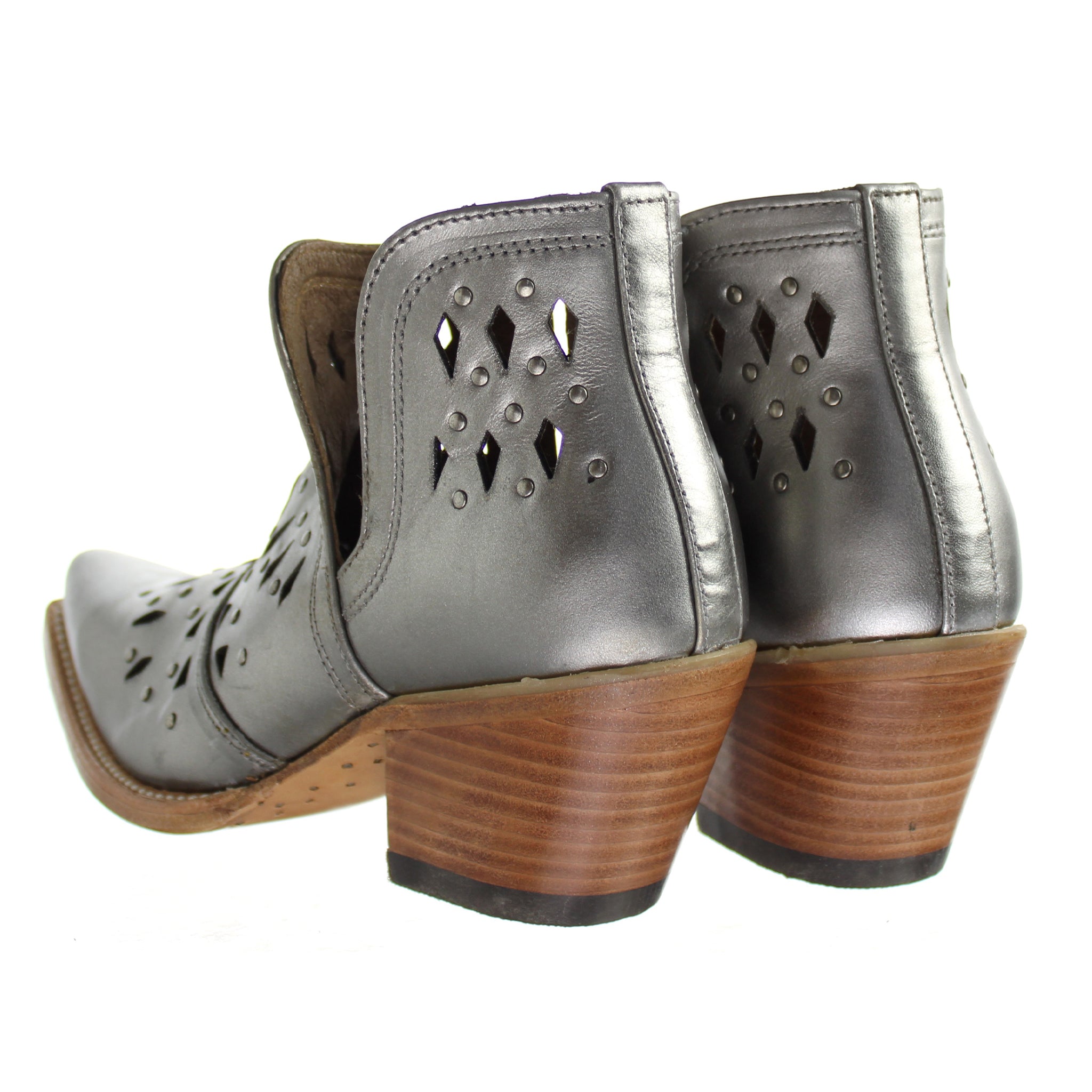 Ariat Dixon Studded Womens Silver Boots