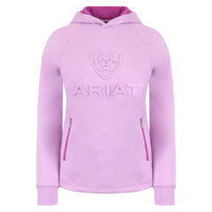 Ariat Embossed Womens Pink Hoodie