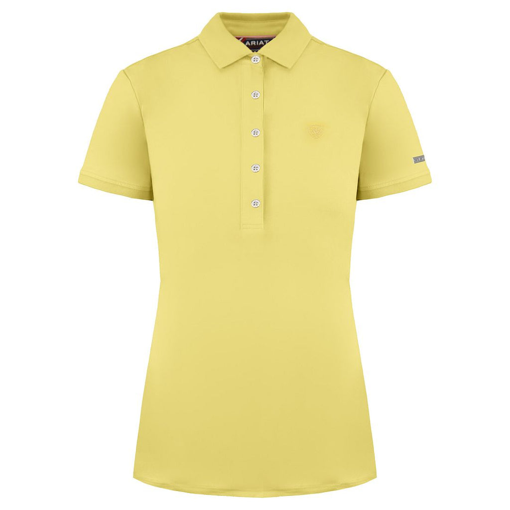 Ariat Talent Womens Yellow Polo Shirt