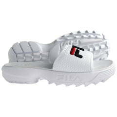 Fila Disruptor Slide Womens White Sliders