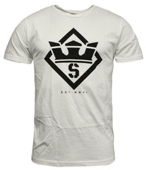 Supra Stencil Mens White T-Shirt