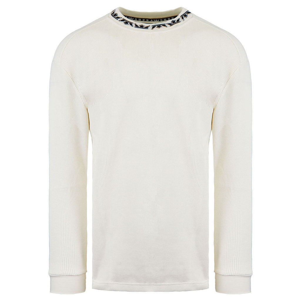 Supra Mens White Sweater