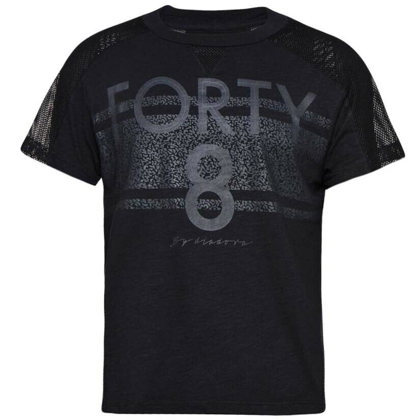 Diadora Mesh Womens Black T-Shirt