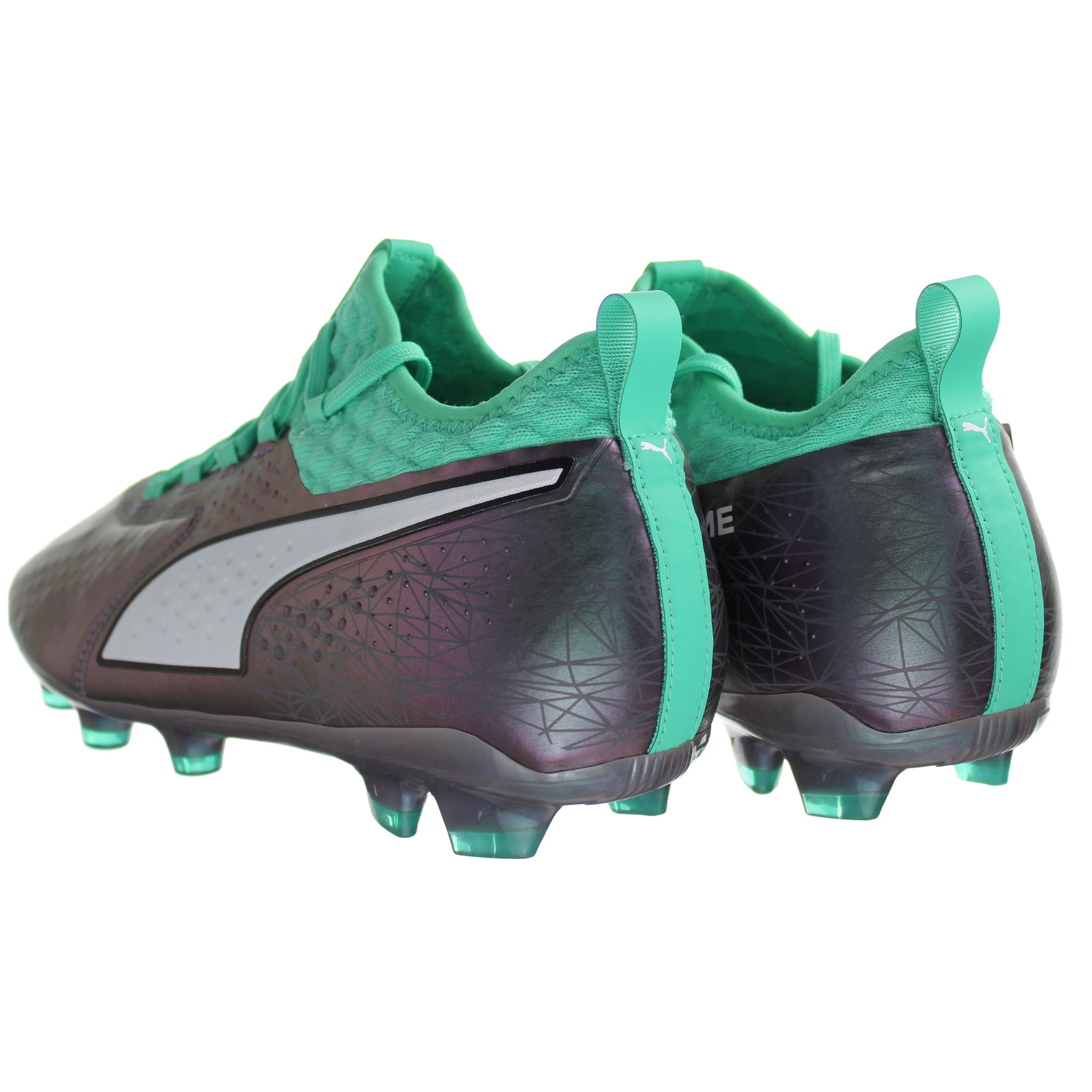 Puma One 2 IL Shift Mens Purple/Green Football Boots