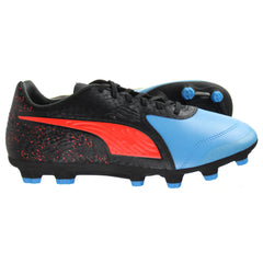 Puma One 19.3 CC HG Mens Black/Blue Football Boots