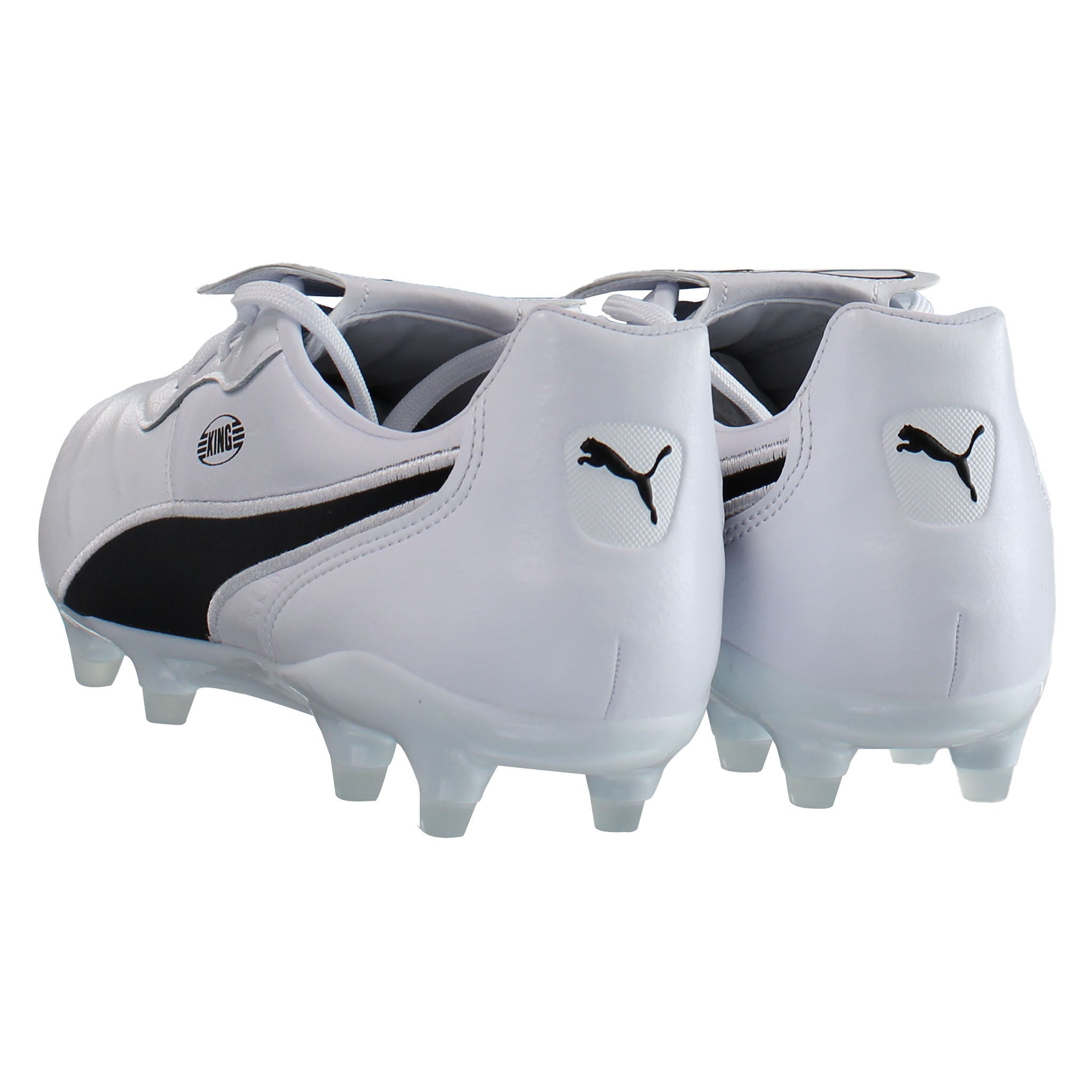 Puma King Top FG Mens White Football Boots