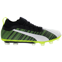 Puma One 5.2 HG Mens White/Green Football Boots