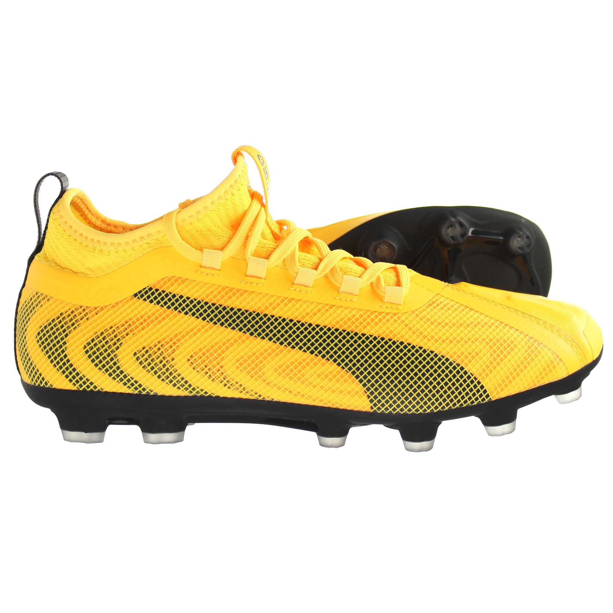 Puma One 20.2 HG Mens Yellow Football Boots