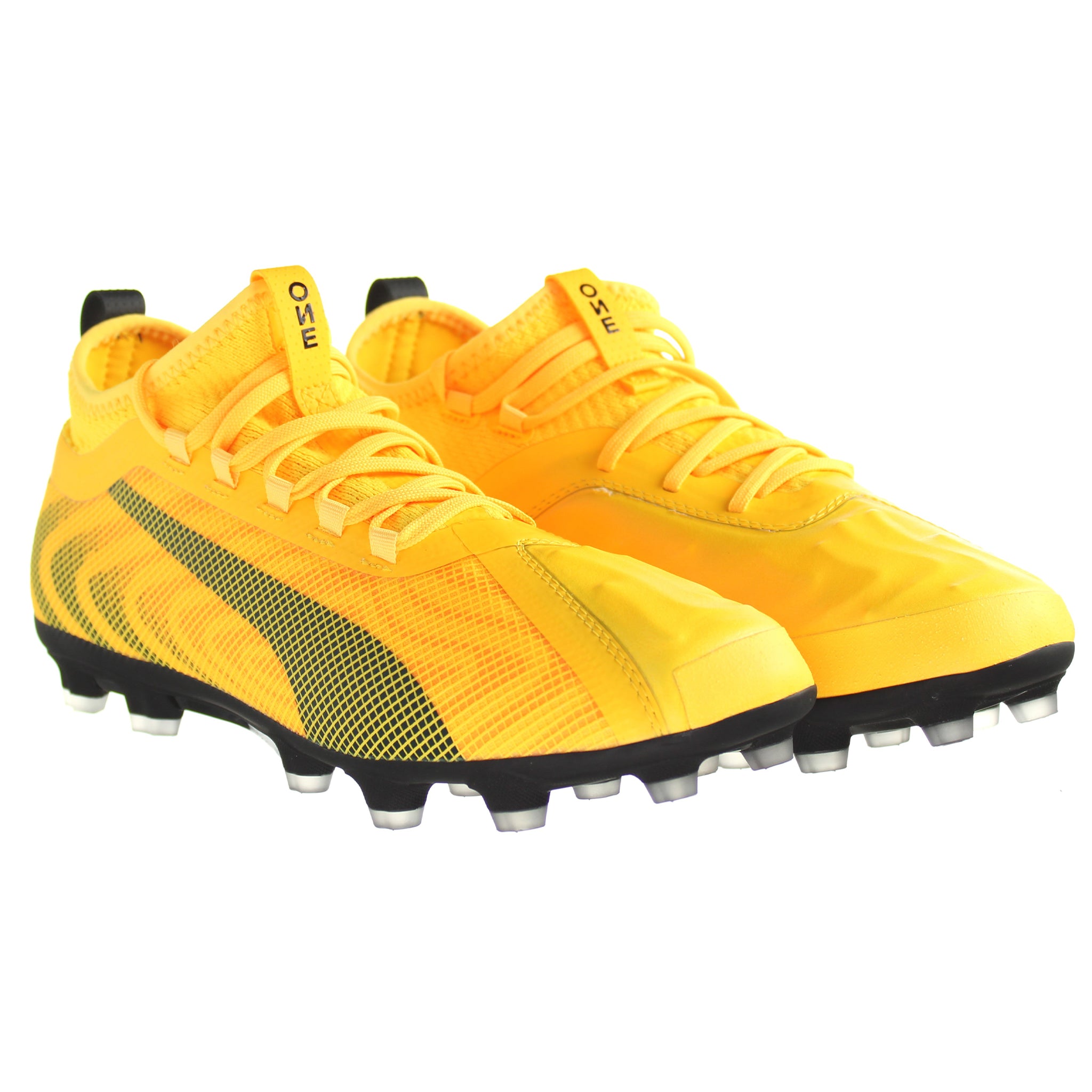 Puma One 20.2 HG Mens Yellow Football Boots