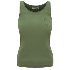 Champion Heritage Fit Womens Green Tank Top