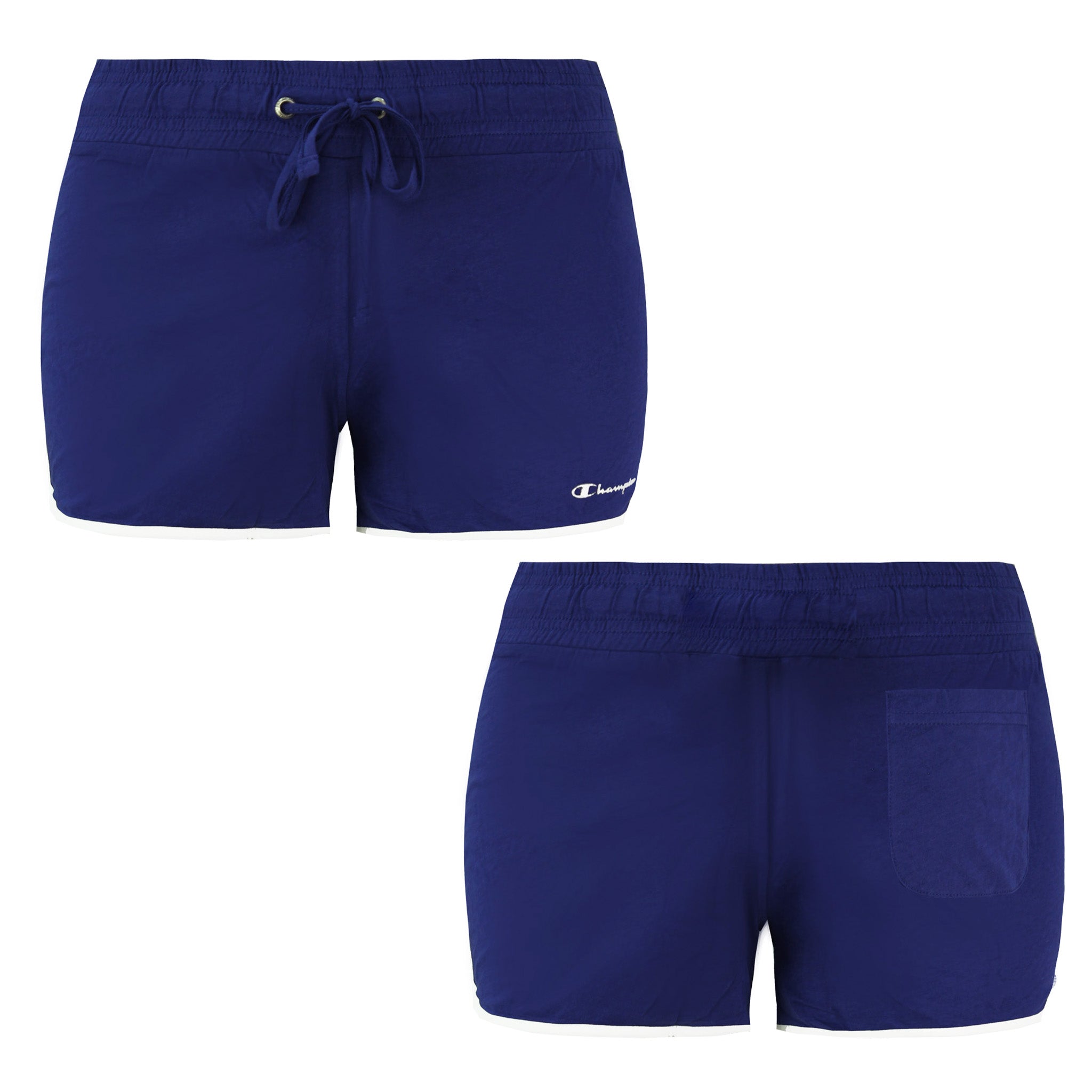 Champion Womens Navy Running Shorts