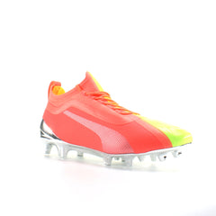 Puma One 20.1 OSG FG/AG Pink Yellow Synthetic Mens Football Boots 105956 01