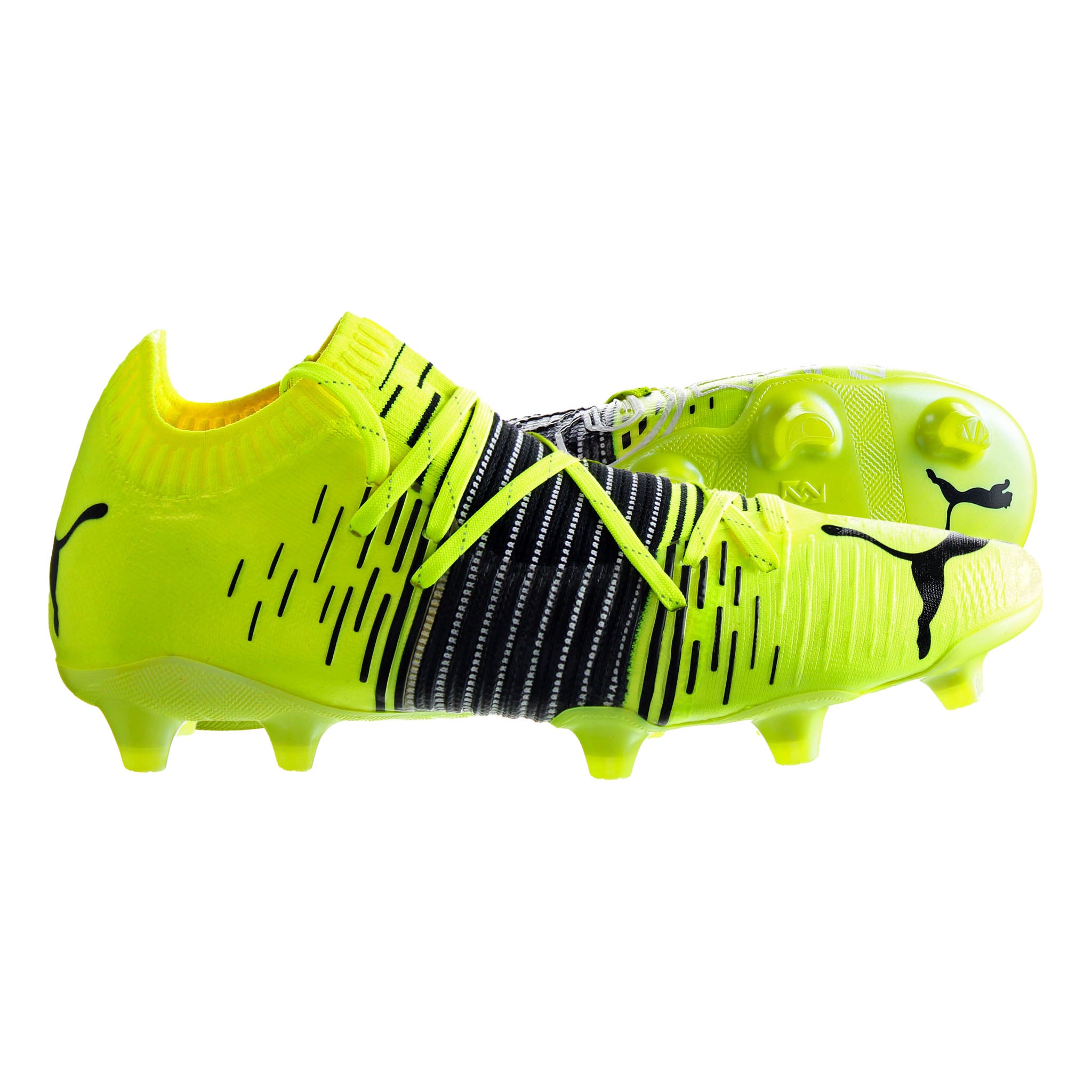 Puma Future Z 1.1 FG/AG Mens Yellow Football Boots