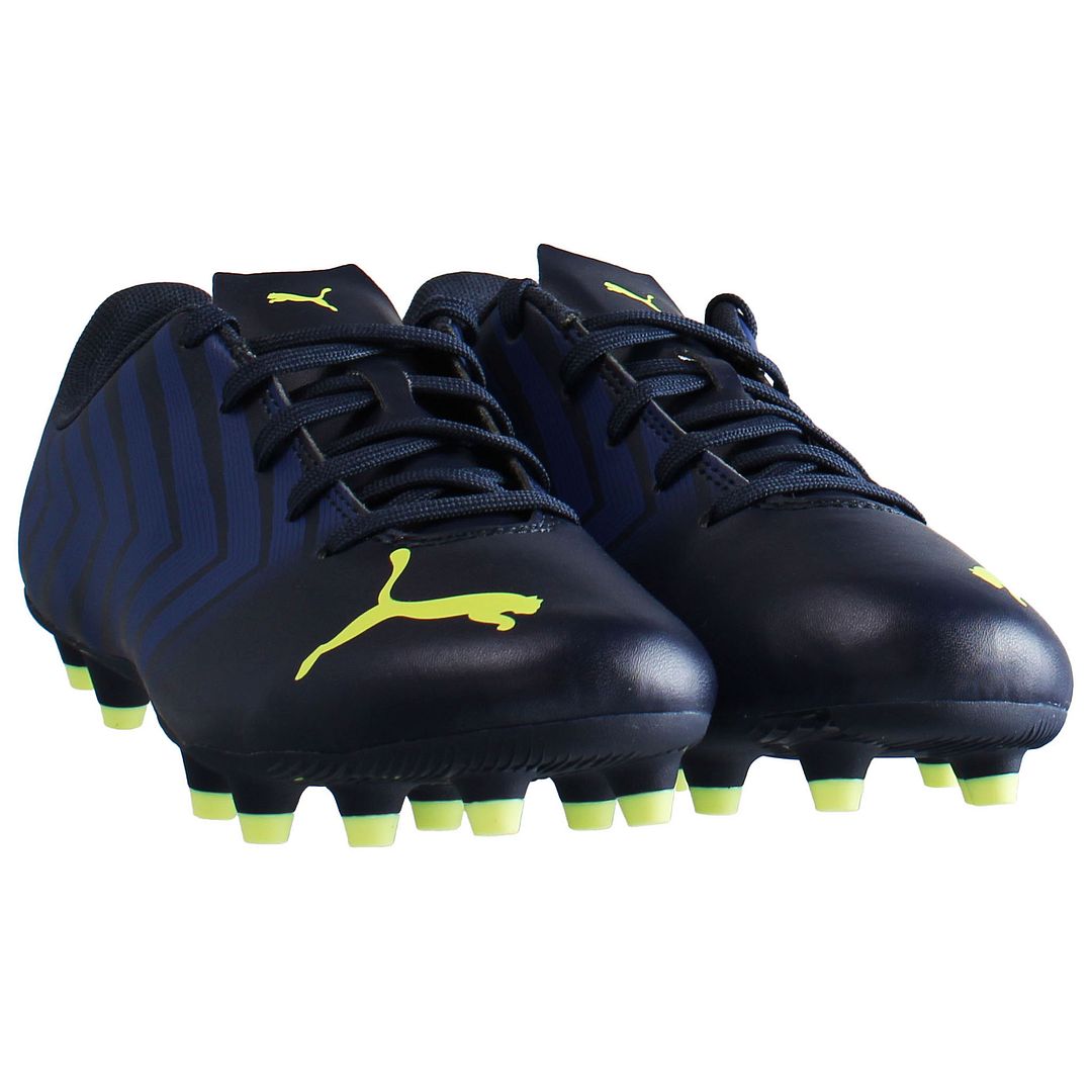 Puma Tacto II FG/AG Blue Kids Football Boots