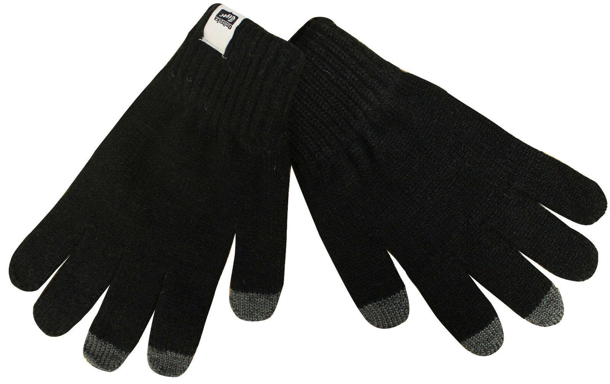 Asics Onitsuka Tiger Logo Mens Black Gloves